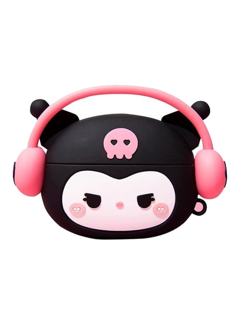 ICARLUS For AirPods Pro 3 Case 3D Cartoon Cute Silicone Earbuds Cover - Kuromi - Image 1